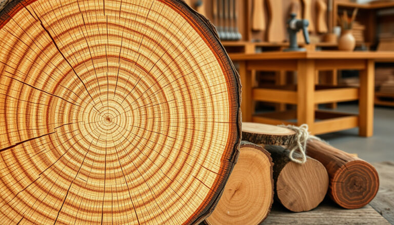 Holz: Aufbau, Arten und Verwendung